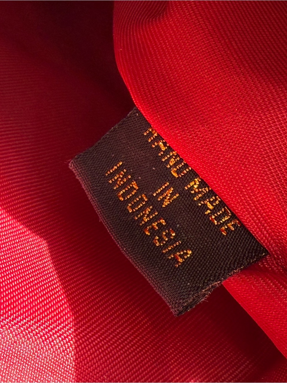The Sak Red and Tan Woven Tote - Picture 10 of 10